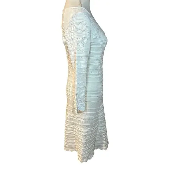 Antonio Melani Nancy Knit Dress Ivory Small S NEW Retail $159 - Picture 4 of 10